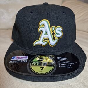 MLB Oakland Athletics A's Hat Cap Fitted Mens Baseball New Era ALL SIZES
